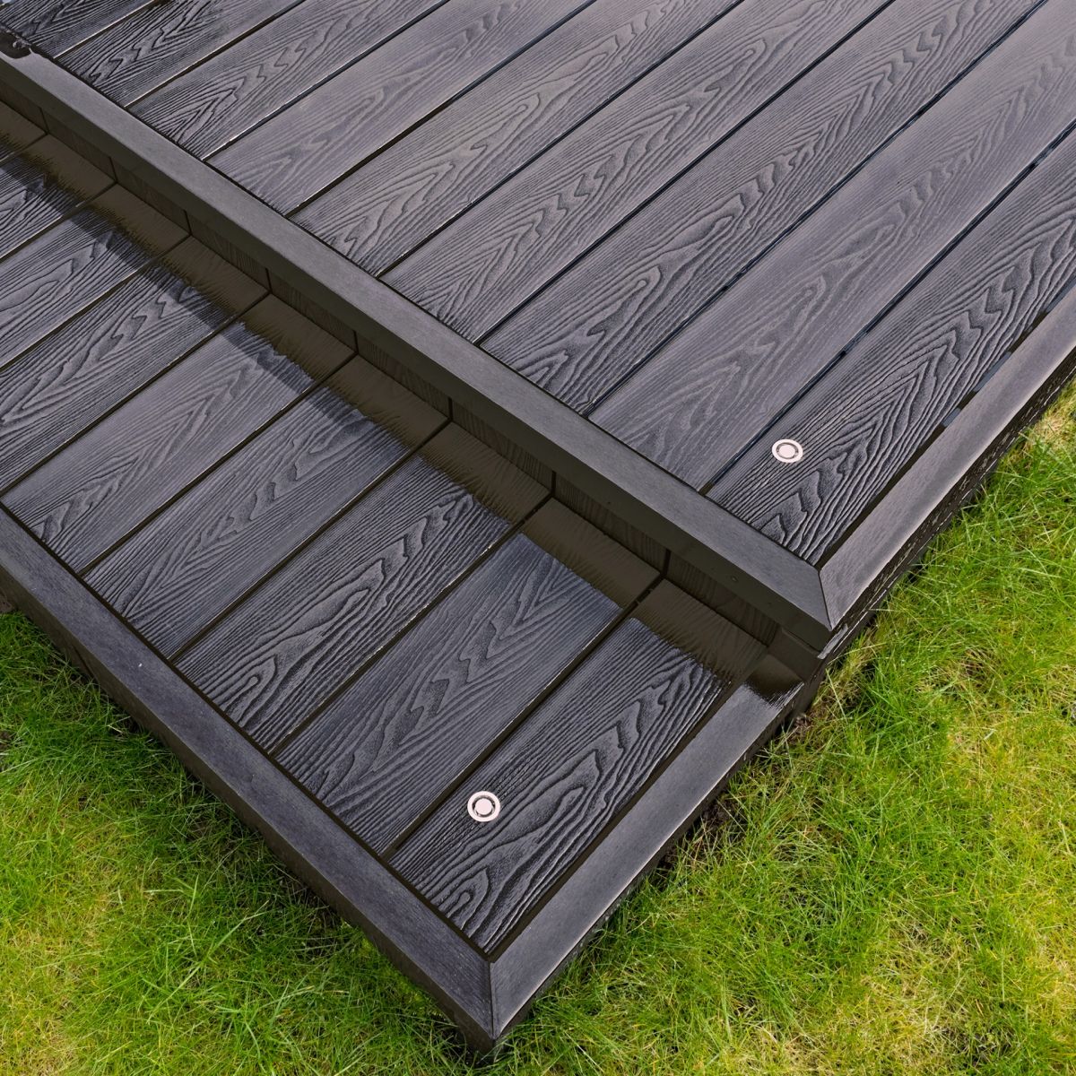 Anthracite Grey Classic Composite Decking Dream Decking