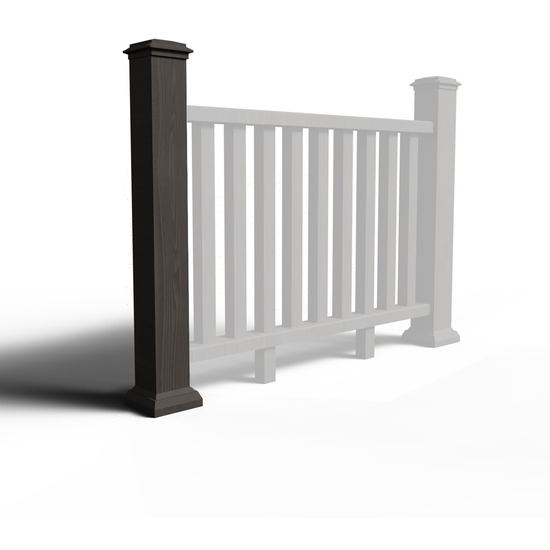 Granite Premium Balustrade End Post Kit