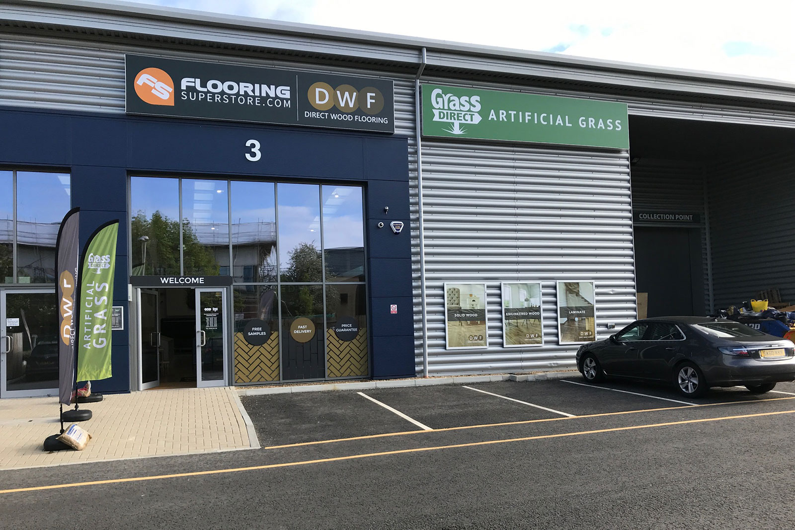 Dream Decking Bracknell Store Outside